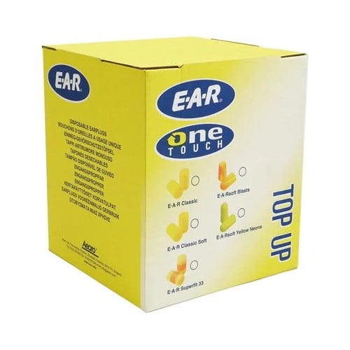 3M™ E-A-R™ Classic™ Ørepropper, 28 dB, refill pose, 500 par pr./pose, PD-01-009