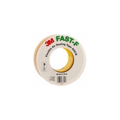 3M™ Tettetape FAST-F 8067E, 50/50 delt liner, 50 mm x 25 m, 24 stk/krt