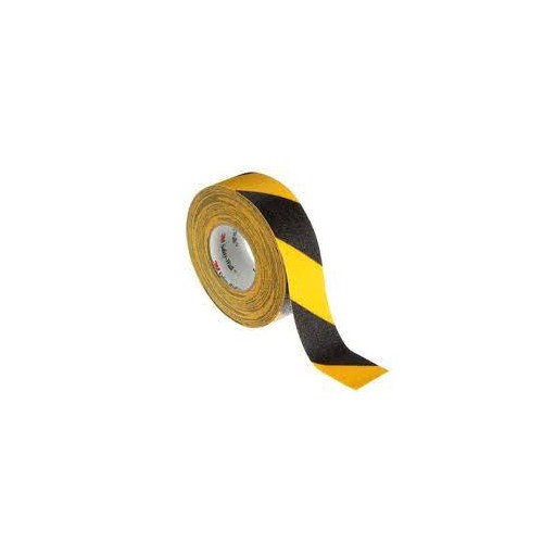 3M™ Safety-Walk™ 613 Sklisikringsprodukter, Sort/Gul, 51 mm x 18.3 m