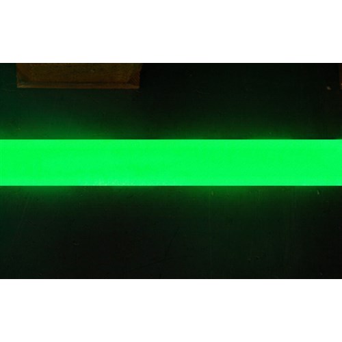 HT101EF Gulvtape - 18.3m x 5cm - Selvlysende