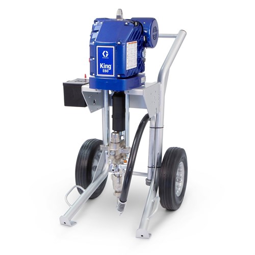 King E60 hazardous location heavy duty cart integrated filter BARE