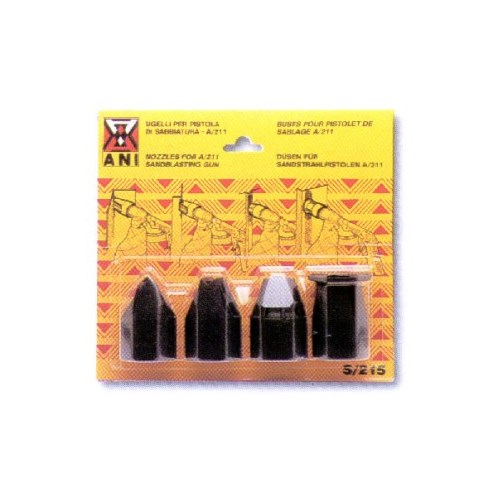 Gummimunnstykker for A211 (4 stk) Kit S/215