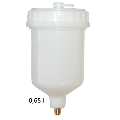 Overkopp 0,65 l med lokk og filter