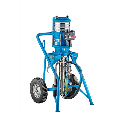 Malerpumpe Professional GX 230063 med sugeslange og 2-hjuls tralle