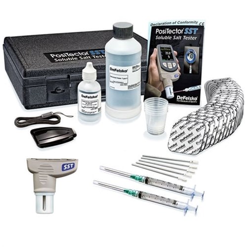 PosiTector SST Soluble Salt Test Kit (uten instrument) med Bresle Patcher