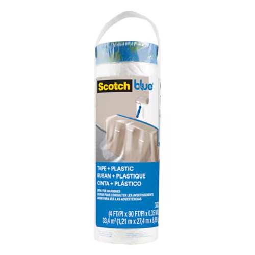 ScotchBlue™ Refill til forhåndstapet foliedispenser PT2093EL-48, 1,21 m x 27,4 m (33,4 m2), 1 Rull/P