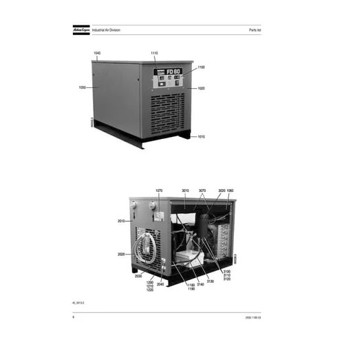 KJØLETØRKER ATLAS COPCO FD16