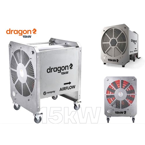 Dragon-15 VARMEVIFTE EX/ATEX-ZONE 1 15KW